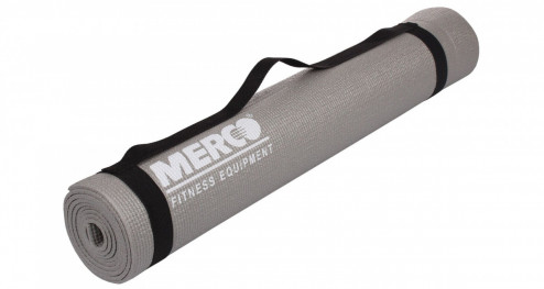 MERCO YOGA PVC 4 MAT PODLOŽKA NA CVIČENÍ - Šedá č.1