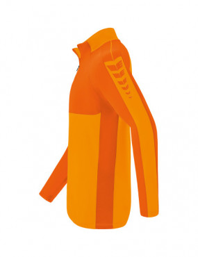 ERIMA SIX WINGS MIKINA 1/2 ZIP - PÁNSKÁ - Oranžová neon, Oranžová č.3