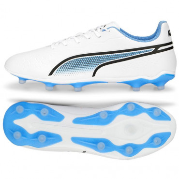 PUMA KING MATCH FG/AG KOPAČKY PÁNSKÉ - Bílá, Modrá č.1