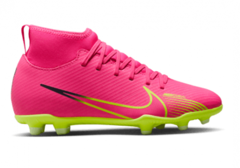 NIKE JR SUPERFLY 9 CLUB FG/MG KOPAČKY DĚTSKÉ - Růžová č.2
