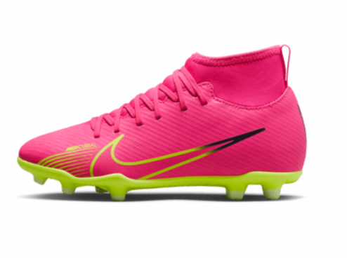 NIKE JR SUPERFLY 9 CLUB FG/MG KOPAČKY DĚTSKÉ - Růžová č.3