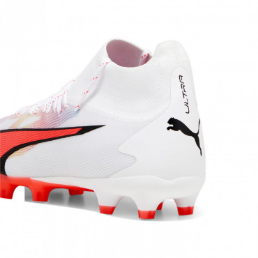 PUMA ULTRA PRO FG/AG KOPAČKY PÁNSKÉ - Bílá, Červená č.2