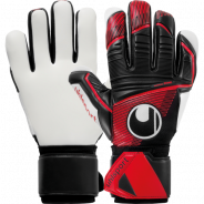 UHLSPORT POWERLINE SUPERSOFT HN BRANKÁŘSKÉ RUKAVICE - Černá, Červená