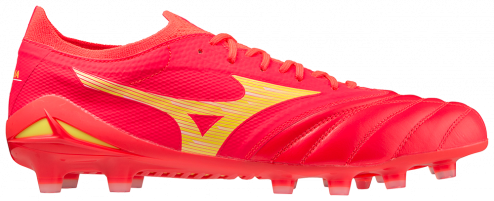 MIZUNO MORELIA NEO IV BETA ELITE KOPAČKY PÁNSKÉ - Červená, Žlutá č.2