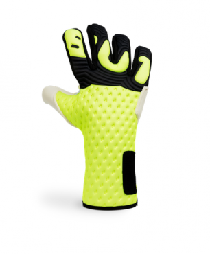 BU1 LIGHT NEON YELLOW 2.0 JUNIOR BRANKÁŘSKÉ RUKAVICE DĚTSKÉ - Neon žlutá, Černá č.1