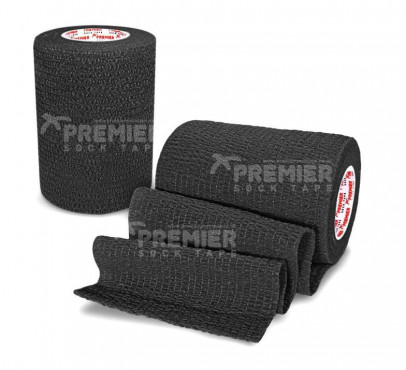 PREMIER SOCK TAPE WRAP - 7,5cm x 4,5m - Černá č.1