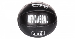 MERCO BLACK LEATHER MEDICINBAL KOŽENÝ 3KG