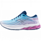 MIZUNO WAVE SKYRISE 5 BĚŽECKÁ OBUV DÁMSKÁ - Světle modrá, Bílá č.1