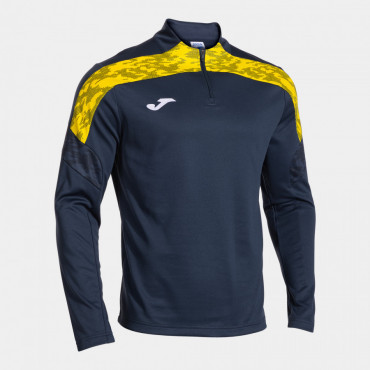 JOMA CHAMPIONSHIP VIII TRÉNINKOVÁ MIKINA DĚTSKÁ - Tmavě modrá, Žlutá č.1