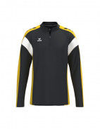 ERIMA CELEBRATE 125 MIKINA 1/2 ZIP - PÁNSKÁ - Černá, Žlutá