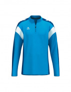 ERIMA CELEBRATE 125 MIKINA 1/2 ZIP - PÁNSKÁ - Světle modrá, Modrá