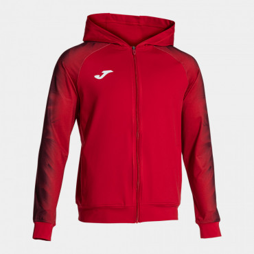 JOMA ELITE XI MIKINA S KAPUCÍ PÁNSKÁ - Červená, Černá č.1