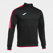 JOMA OLIMPIADA MIKINA TRÉNINK 1/2 ZIP PÁNSKÁ - Černá, Červená