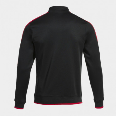JOMA OLIMPIADA MIKINA TRÉNINK 1/2 ZIP DĚTSKÁ - Černá, Červená č.2