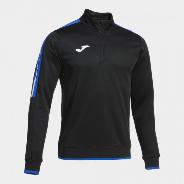 JOMA OLIMPIADA MIKINA TRÉNINK 1/2 ZIP PÁNSKÁ - Černá, Modrá č.1