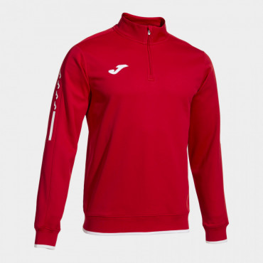 JOMA OLIMPIADA MIKINA TRÉNINK 1/2 ZIP DĚTSKÁ - Červená č.1