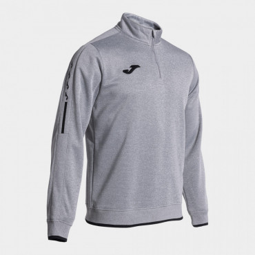 JOMA OLIMPIADA MIKINA TRÉNINK 1/2 ZIP PÁNSKÁ - Šedá, Černá č.1
