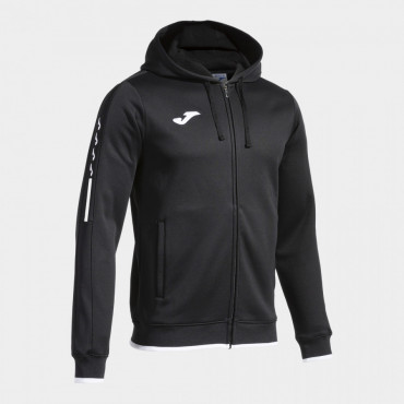 JOMA OLIMPIADA MIKINA S KAPUCÍ PÁNSKÁ - Černá č.1