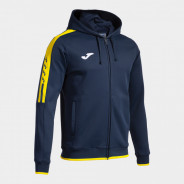 JOMA OLIMPIADA MIKINA S KAPUCÍ PÁNSKÁ - Tmavě modrá, Žlutá