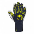UHLSPORT PREDICTION SUPERGRIP+ FS BRANKÁŘSKÉ RUKAVICE - Červená, Neon zelená