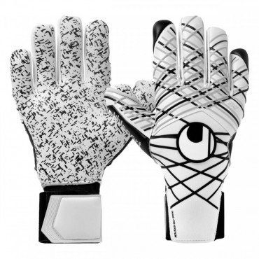 UHLSPORT SUPERGRIP+ HN BRANKÁŘSKÉ RUKAVICE - Bílá, Černá č.1