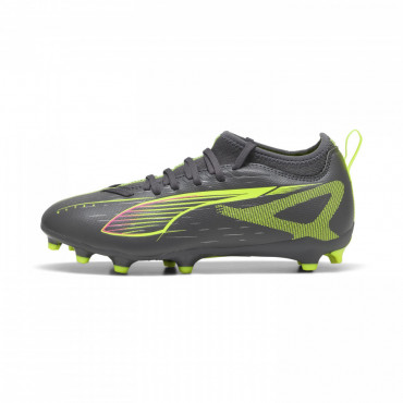 PUMA ULTRA 5 MATCH FG/AG JR KOPAČKY DĚTSKÉ - Šedá, Žlutá č.1