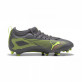 PUMA ULTRA 5 MATCH FG/AG JR KOPAČKY DĚTSKÉ - Šedá, Žlutá č.2