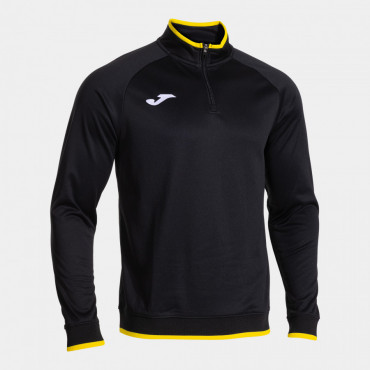 JOMA COMBI PREMIUM MIKINA 1/2 ZIP PÁNSKÁ - Černá, Žlutá č.1