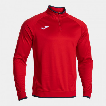 JOMA COMBI PREMIUM MIKINA 1/2 ZIP DĚTSKÁ - Červená, Tmavě modrá č.1