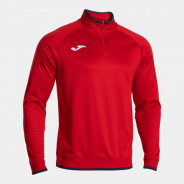 JOMA COMBI PREMIUM MIKINA 1/2 ZIP PÁNSKÁ - Červená, Tmavě modrá