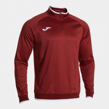 JOMA COMBI PREMIUM MIKINA 1/2 ZIP DĚTSKÁ - Rudá, Bílá č.1