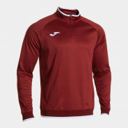 JOMA COMBI PREMIUM MIKINA 1/2 ZIP PÁNSKÁ - Rudá, Bílá