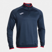 JOMA COMBI PREMIUM MIKINA 1/2 ZIP PÁNSKÁ - Tmavě modrá, Červená
