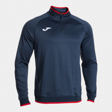 JOMA COMBI PREMIUM MIKINA 1/2 ZIP PÁNSKÁ - Tmavě modrá, Červená č.1