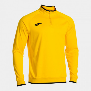JOMA COMBI PREMIUM MIKINA 1/2 ZIP DĚTSKÁ - Žlutá, Černá č.1