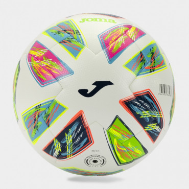 JOMA DINAMIC IV BALL FOTBALOVÝ MÍČ velikost 5 - Bílá, Neon zelená č.3