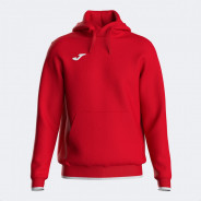 JOMA OLIMPIADA MIKINA S KAPUCÍ UNISEX - Červená