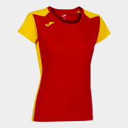 JOMA RECORD II DÁMSKÉ TRIKO - Červená, Žlutá