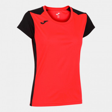 JOMA RECORD II DÁMSKÉ TRIKO - Světle červená, Černá č.1