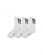 ERIMA 3 WINGS PONOŽKY - SET 3 PÁRY - Bílá