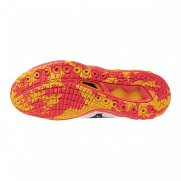 MIZUNO WAVE LUMINOUS 3 VOLEJBALOVÉ BOTY PÁNSKÉ - Bílá, Červená č.2