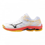 MIZUNO WAVE VOLTAGE 2 VOLEJBALOVÉ BOTY PÁNSKÉ - Bílá, Červená