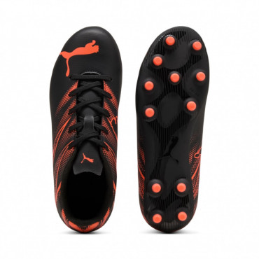 PUMA ATTACANTO FG/AG JR KOPAČKY DĚTSKÉ - Černá č.4