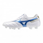 MIZUNO MORELIA II CLUB FG KOPAČKY PÁNSKÉ - Bílá, Modrá