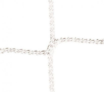 HUCK 1071 FOTBALOVÁ SÍŤ PP 4mm 7,5x2,5x0,8x2,0 m - Bílá č.1