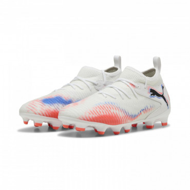 PUMA FUTURE 8 MATCH FG/AG JR KOPAČKY DĚTSKÉ - Bílá č.2