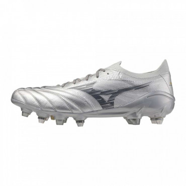MIZUNO MORELIA NEO IV BETA ELITE MIX KOPAČKY PÁNSKÉ - Stříbrná č.1