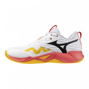 MIZUNO WAVE MOMENTUM PRO(U) VOLEJBALOVÉ BOTY PÁNSKÉ - Bílá č.1