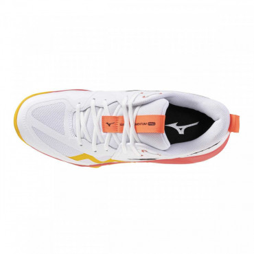 MIZUNO WAVE MOMENTUM PRO(U) VOLEJBALOVÉ BOTY PÁNSKÉ - Bílá č.4