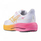 MIZUNO WAVE RIDER 28 BĚŽECKÉ BOTY UNISEX - Bílá, Růžová č.7
